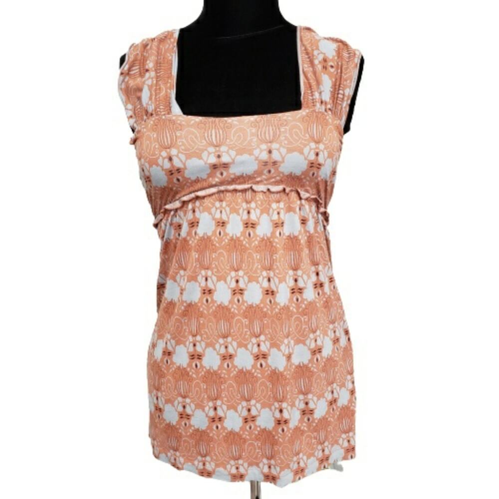 Left of Center by Anthropologie‎ Square Neck Sleeveless Tunic Top Dress S…